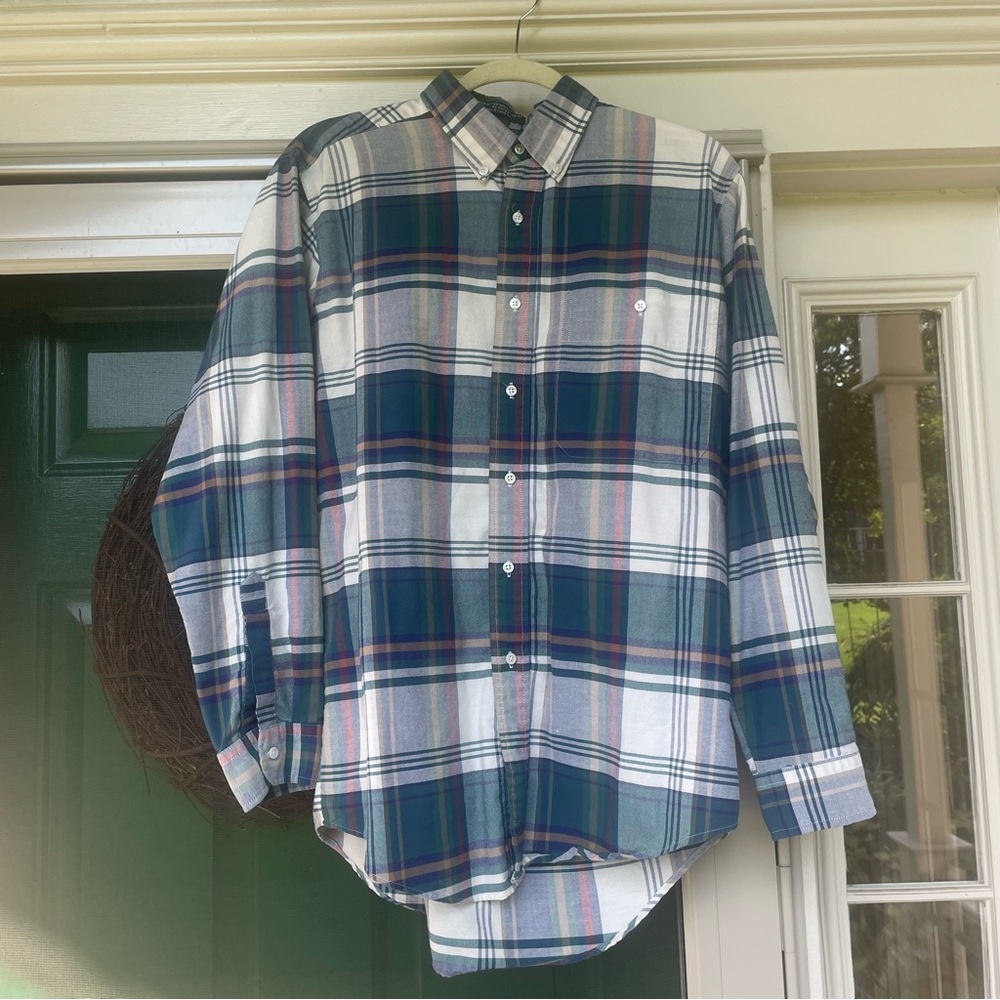 Lee Plaid Button Front Shirt